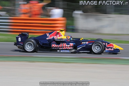 2008-04-26 Monza 1420 Formule Renault 3.5 Series - Robert Wickens